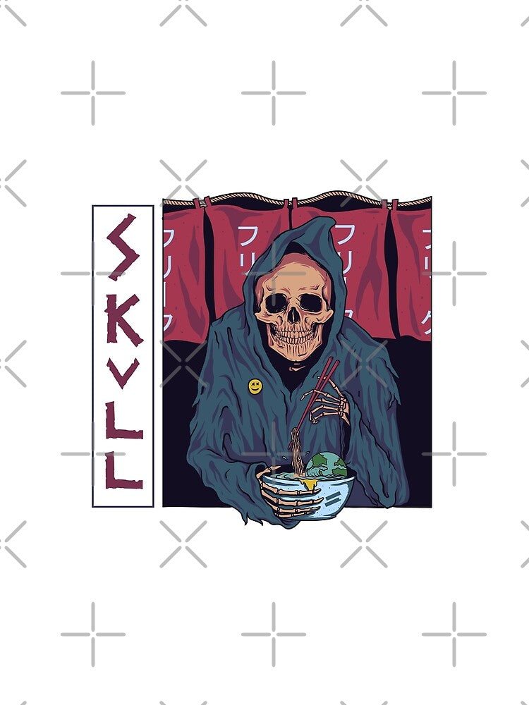 DEATH EATS THE EARTH IN A CUP  Ramen by Emil1993 T-Shirts, Hoodie, Sweatshirt | BlankRebels.com (Image 2)