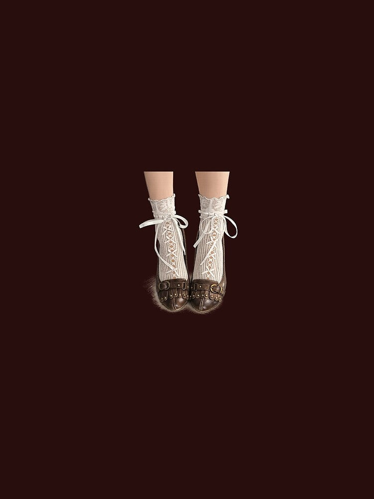 COTTAGECORE  ~leather shoes, lace socks~ by bipsybutton T-Shirts, Hoodie, Sweatshirt | BlankRebels.com (Image 2)