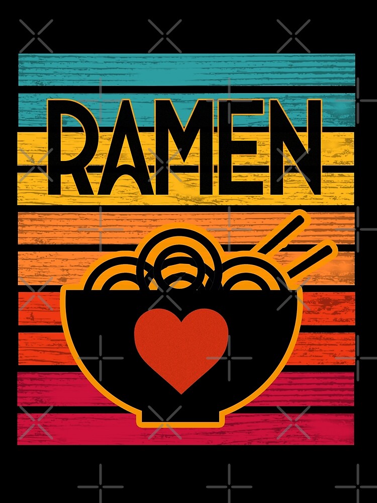 Vintage Style Ramen  - Ramen Lovers - Ramen by CattlettArt T-Shirts, Hoodie, Sweatshirt | BlankRebels.com (Image 2)
