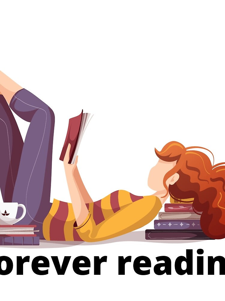 Forever Reading for the Book Lover by SheReadsRomance T-Shirts, Hoodie, Sweatshirt | BlankRebels.com (Image 2)