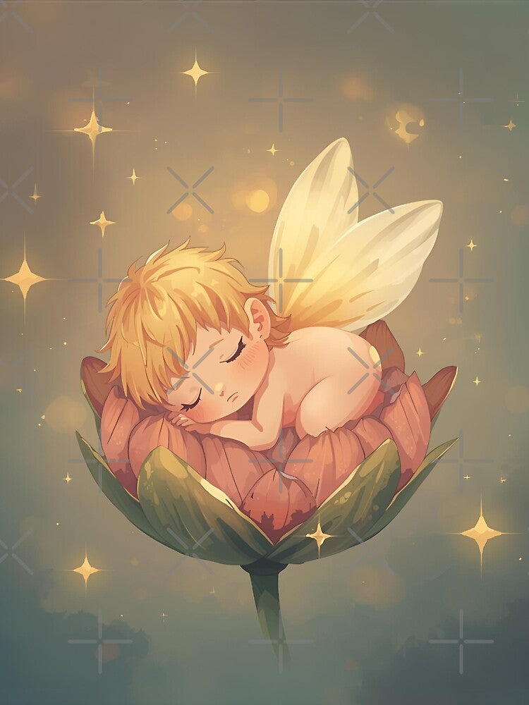 Sleeping Flower Fairy by SimonsDesignArt T-Shirts, Hoodie, Sweatshirt | BlankRebels.com (Image 2)