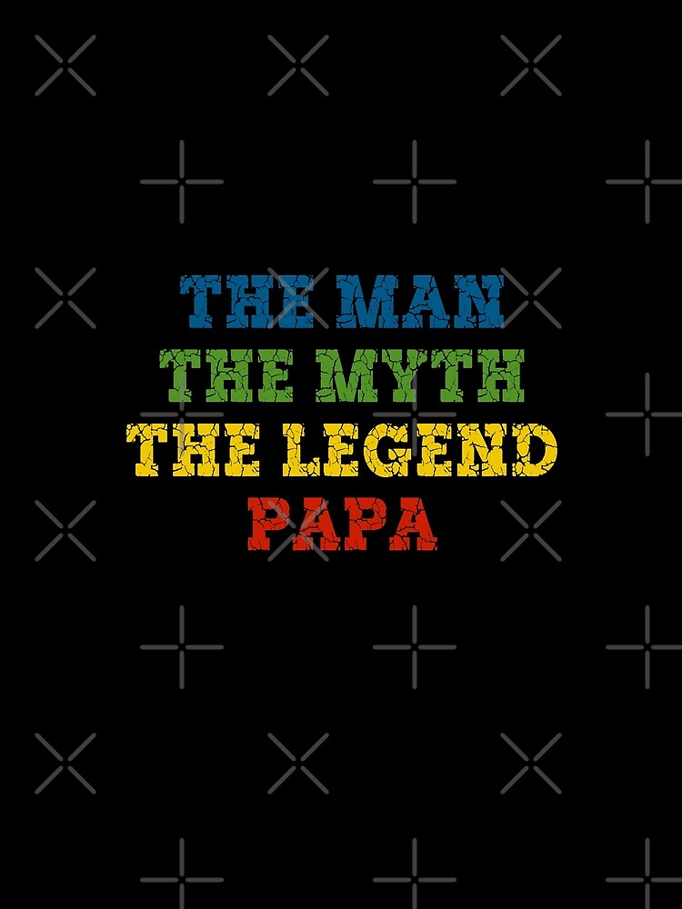 The man the myth the legend papa by TopDesignArt T-Shirts, Hoodie, Sweatshirt | BlankRebels.com (Image 2)