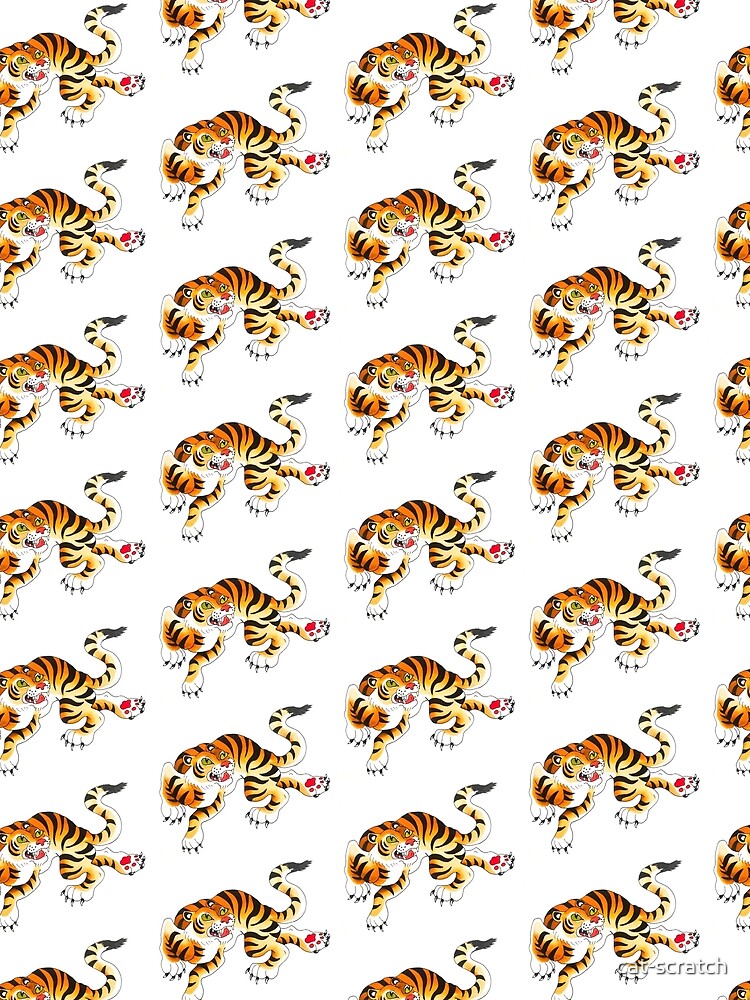 Running tiger by cat-scratch T-Shirts, Hoodie, Sweatshirt | BlankRebels.com (Image 2)