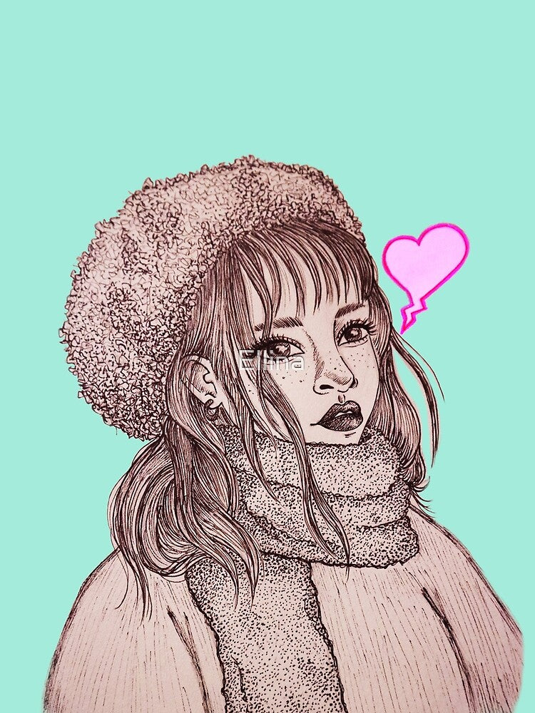 Winter Sketch by Ellina