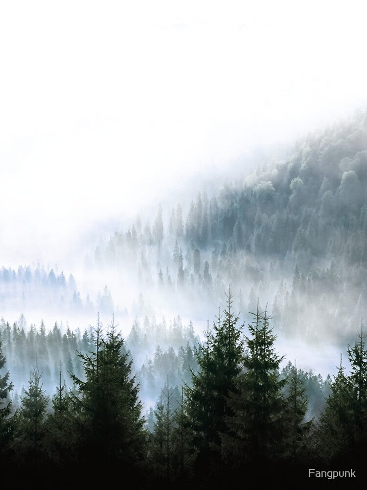 Minimalistic Forest Photograph Print by Fangpunk T-Shirts, Hoodie, Sweatshirt | BlankRebels.com (Image 2)