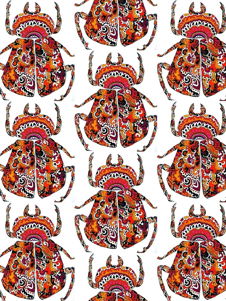 Red and Orange Beetle by Hannah Staab T-Shirts, Hoodie, Sweatshirt | BlankRebels.com (Image 2)