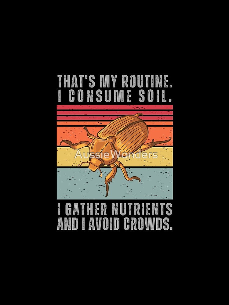 Beetle Retro Sunset | Beetle Vintage Retro Sunset | Retro Sunset Insect by AussieWonders T-Shirts, Hoodie,... (Image 2)