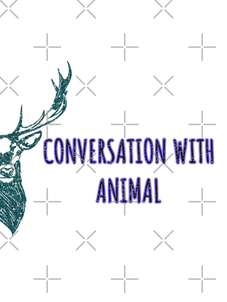Conversation with animal.. by AWADHESH  CHAURASIA T-Shirts, Hoodie, Sweatshirt | BlankRebels.com (Image 2)