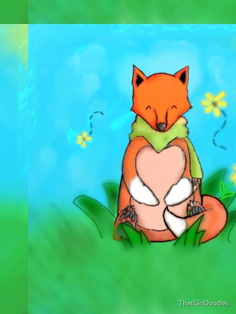 Cuddly Fox by ThatGirlDoodles T-Shirts, Hoodie, Sweatshirt | BlankRebels.com (Image 2)