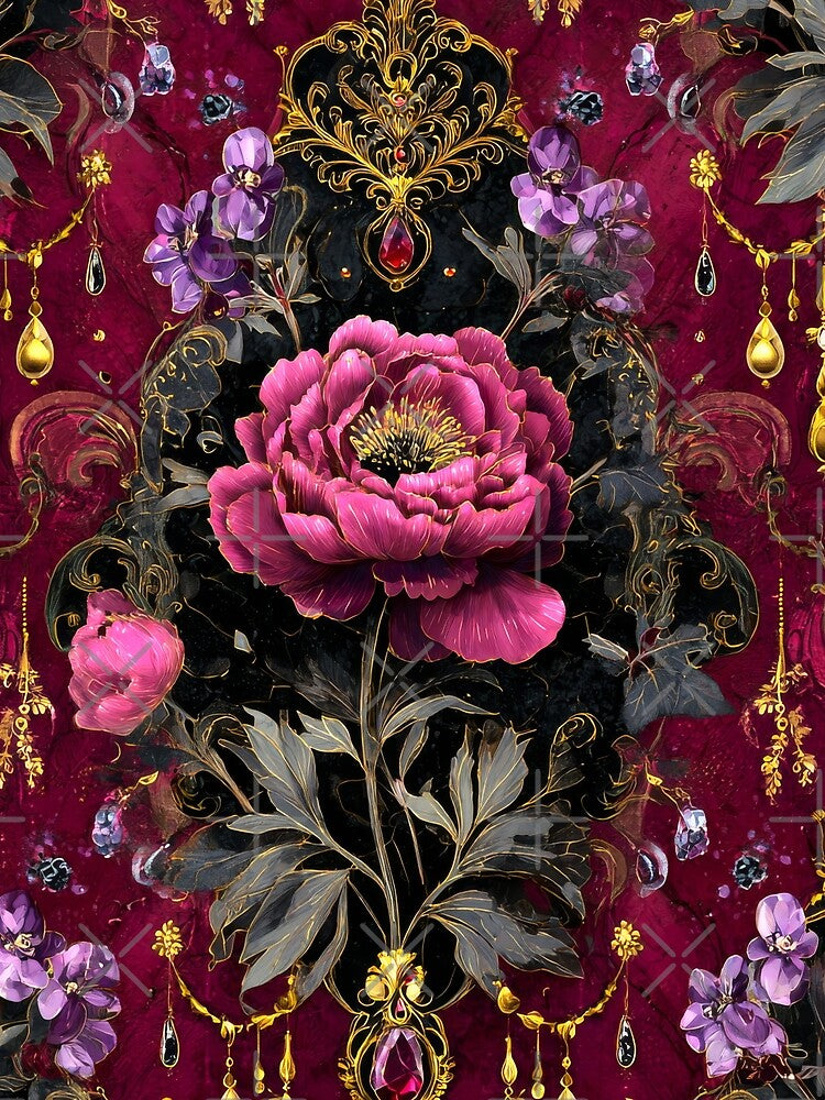 Dark Academia Cottagecore Victorian Peony Inspired by scicilysimonee T-Shirts, Hoodie, Sweatshirt | BlankRebels.com (Image 2)