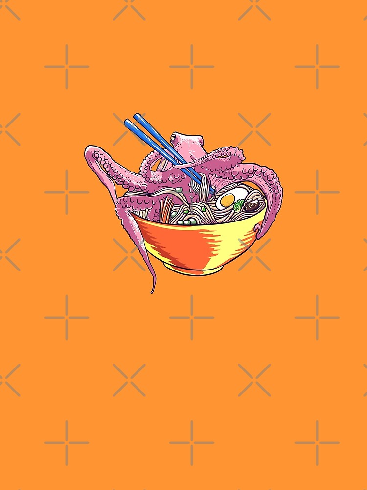 octopus ramen by Ric Gilar T-Shirts, Hoodie, Sweatshirt | BlankRebels.com (Image 2)