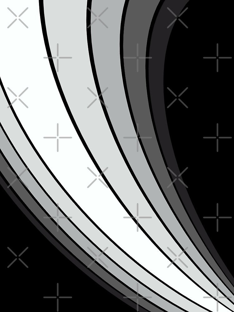 Stripes abstract white Art by Tshirtstory T-Shirts, Hoodie, Sweatshirt | BlankRebels.com (Image 2)