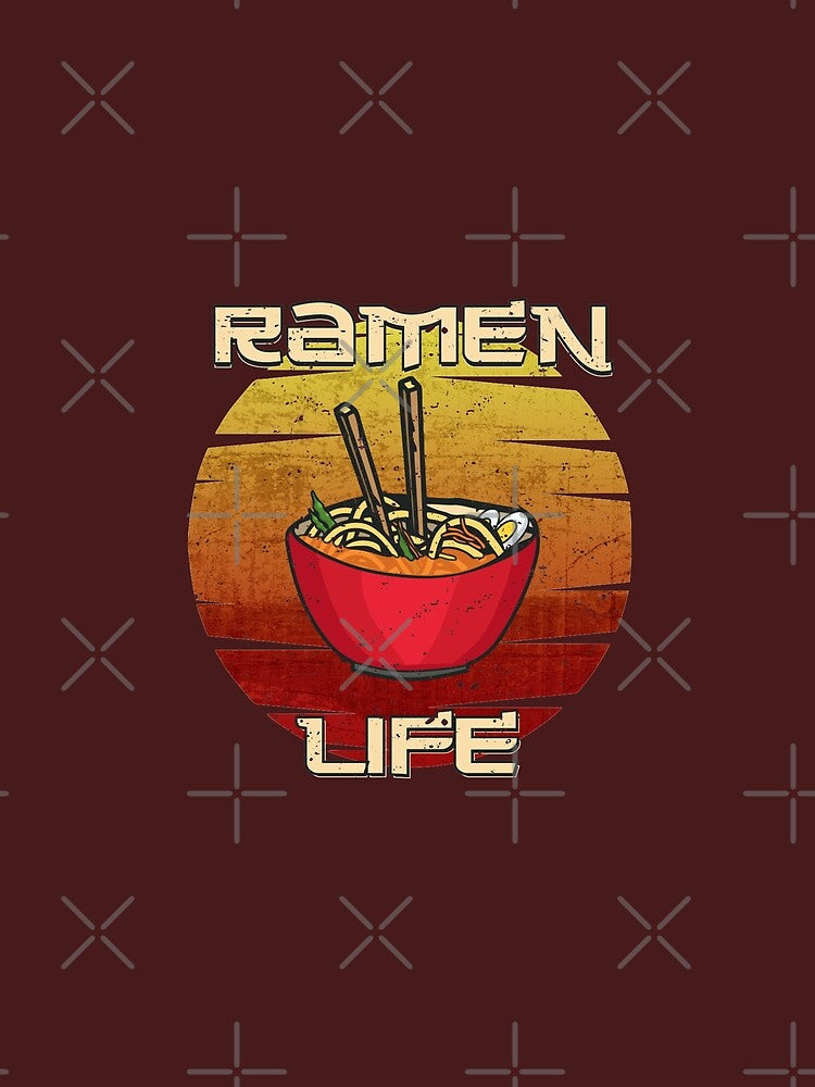 Ramen Life Noodles Bowl Vintage Japanese Food Lover Gift Kawaii by alenaz T-Shirts, Hoodie, Sweatshirt (Image 2)