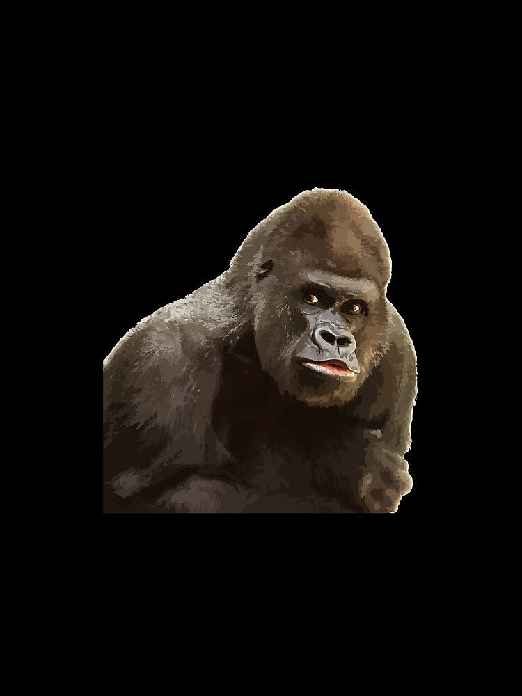 Gorilla Monkey Design for Animals Lovers by AllStarMerch T-Shirts, Hoodie, Sweatshirt | BlankRebels.com (Image 2)