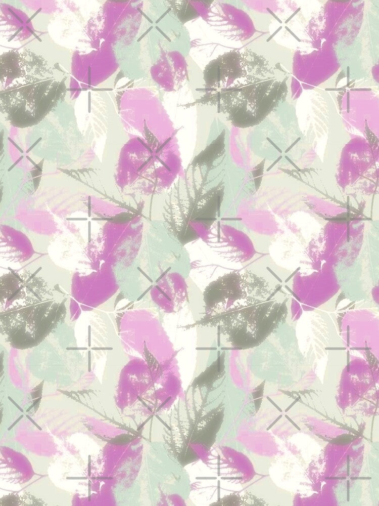 Grunge Lavender Floral Leaves | Spring & Summer by PureCreations T-Shirts, Hoodie, Sweatshirt | BlankRebels.com (Image 2)