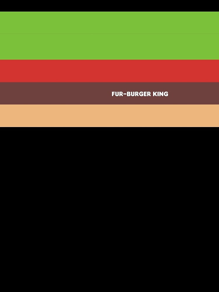 Fur-Burger king Uniform by sixsixsixapparel T-Shirts, Hoodie, Sweatshirt | BlankRebels.com (Image 2)
