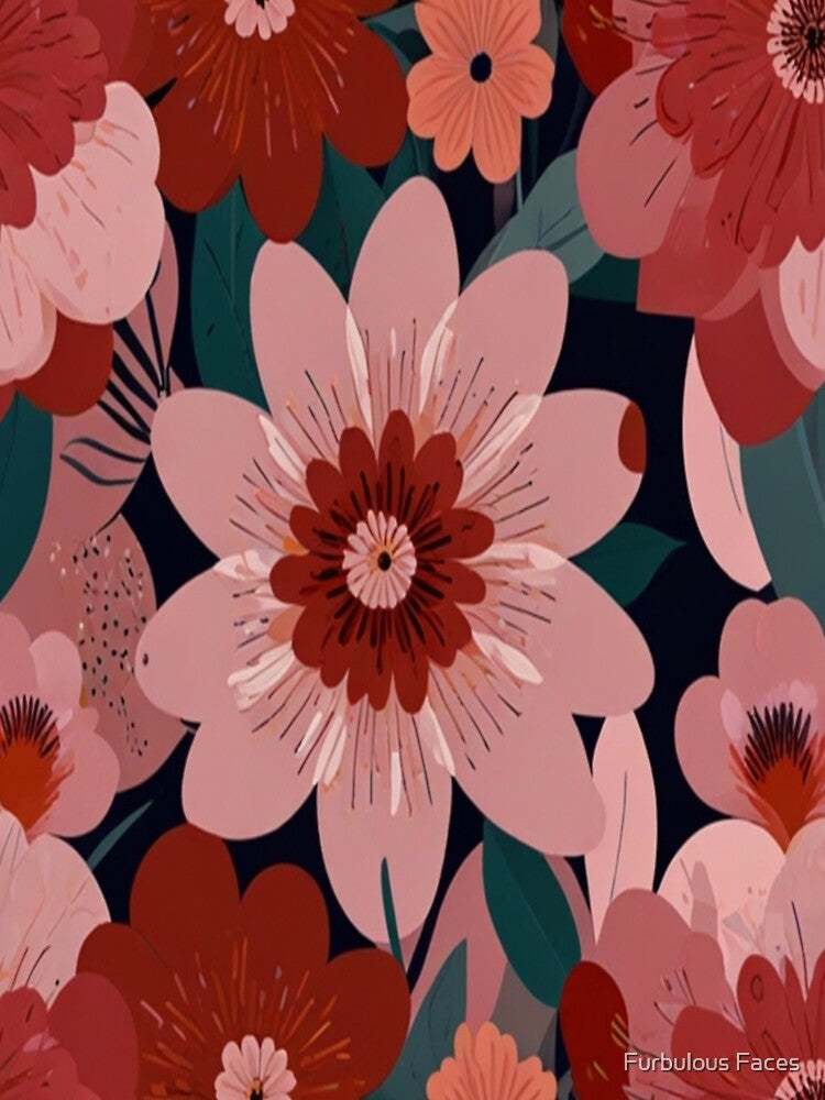 Midnight Blooms by Furbulous Faces