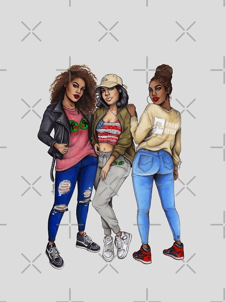 AABA Girls by nataliamadej T-Shirts, Hoodie, Sweatshirt | BlankRebels.com (Image 2)