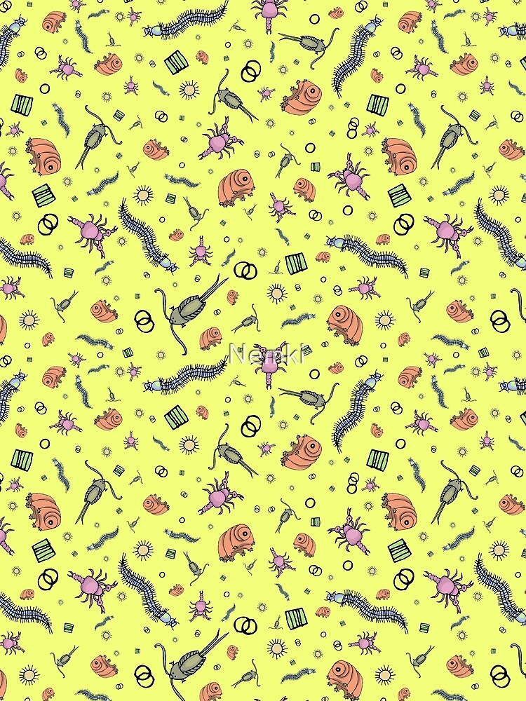 Microscopic Animals in Yellow by Nemki T-Shirts, Hoodie, Sweatshirt | BlankRebels.com (Image 2)