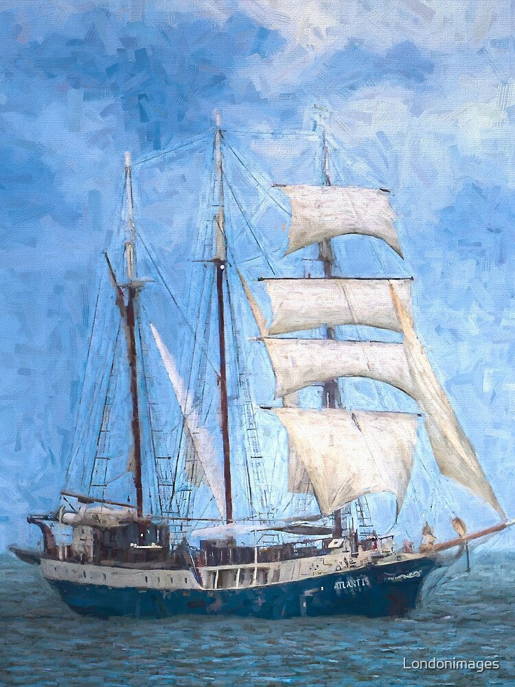 Sailing Ship Edgar Degas Style by Londonimages T-Shirts, Hoodie, Sweatshirt | BlankRebels.com (Image 2)