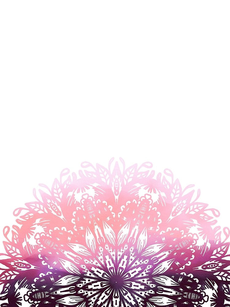 Watercolor Floral Mandal T-Shirts, Hoodie, Sweatshirt