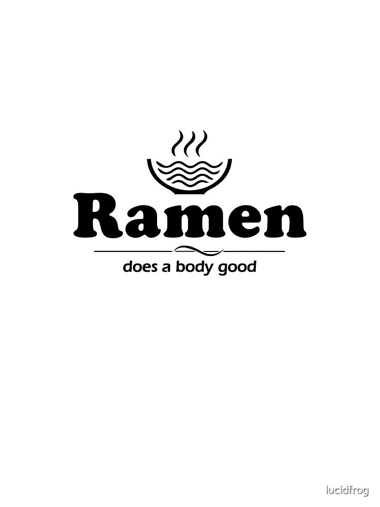 Ramen Does a Body Good Funny T-shirt by lucidfrog Hoodie, Sweatshirt | BlankRebels.com (Image 2)