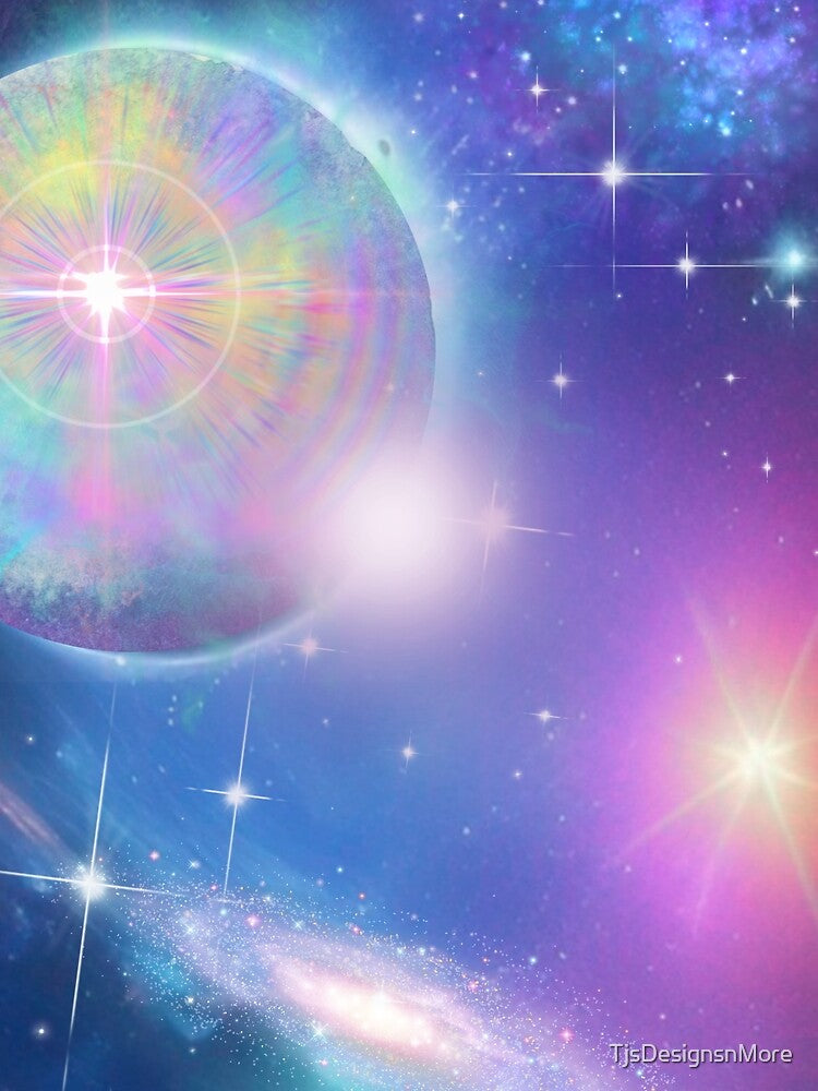 Pastel Outer Space Cosmic Galaxy by TjsDesignsnMore T-Shirts, Hoodie, Sweatshirt | BlankRebels.com (Image 2)