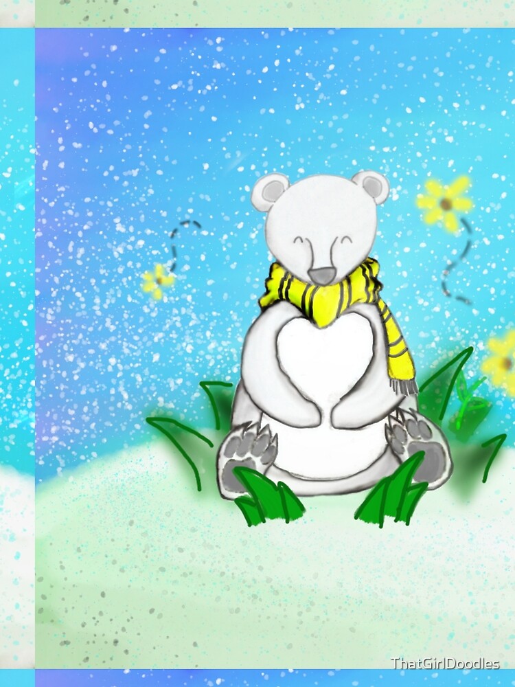 Cuddly Polar Bear by ThatGirlDoodles T-Shirts, Hoodie, Sweatshirt | BlankRebels.com (Image 2)