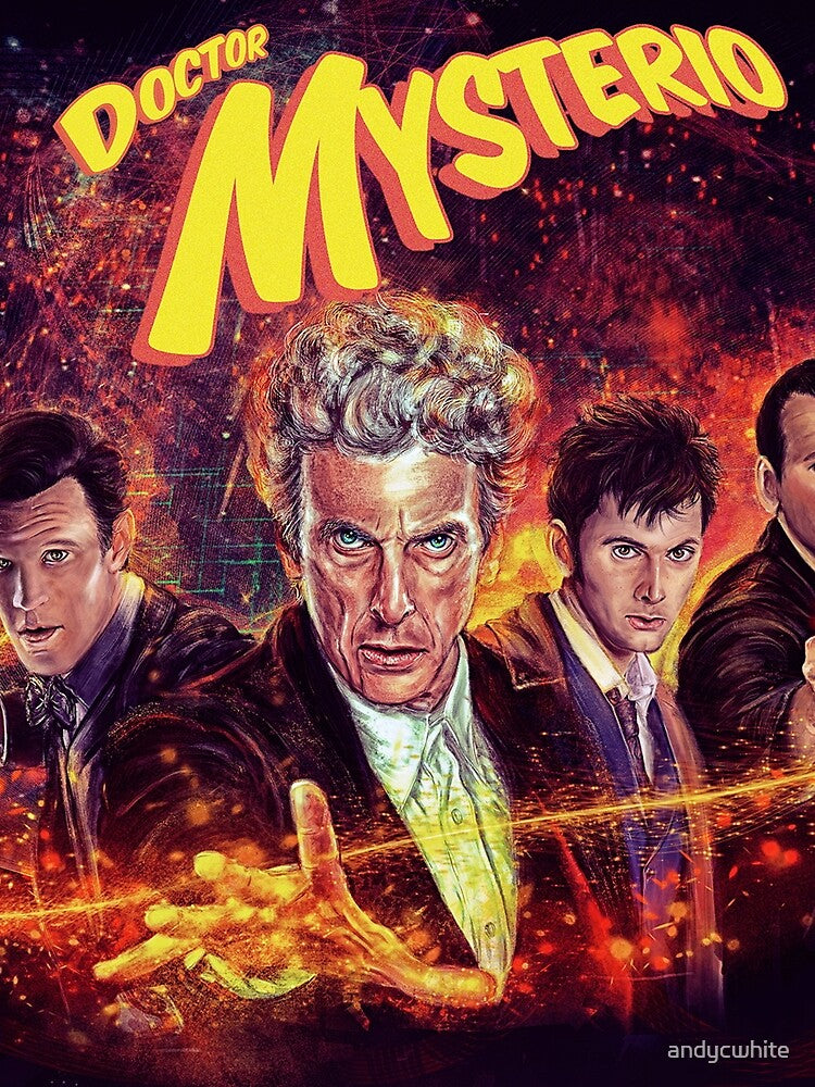Doctor Mysterio by andycwhite T-Shirts, Hoodie, Sweatshirt | BlankRebels.com (Image 2)
