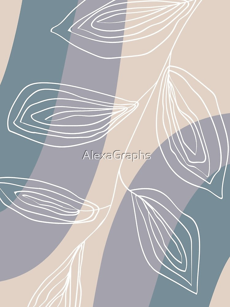 Minimalist Botanical Art. by AlexaGraphs T-Shirts, Hoodie, Sweatshirt | BlankRebels.com (Image 2)