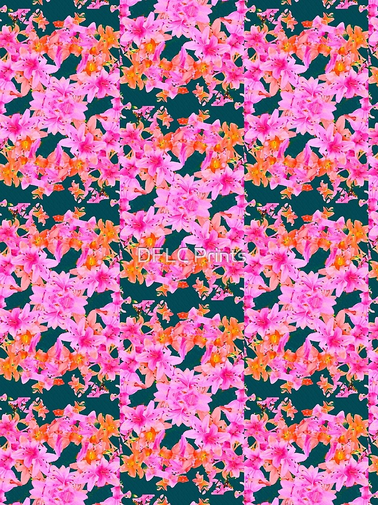 Mulitcolored Floral Pattern by DFLC Prints T-Shirts, Hoodie, Sweatshirt | BlankRebels.com (Image 2)