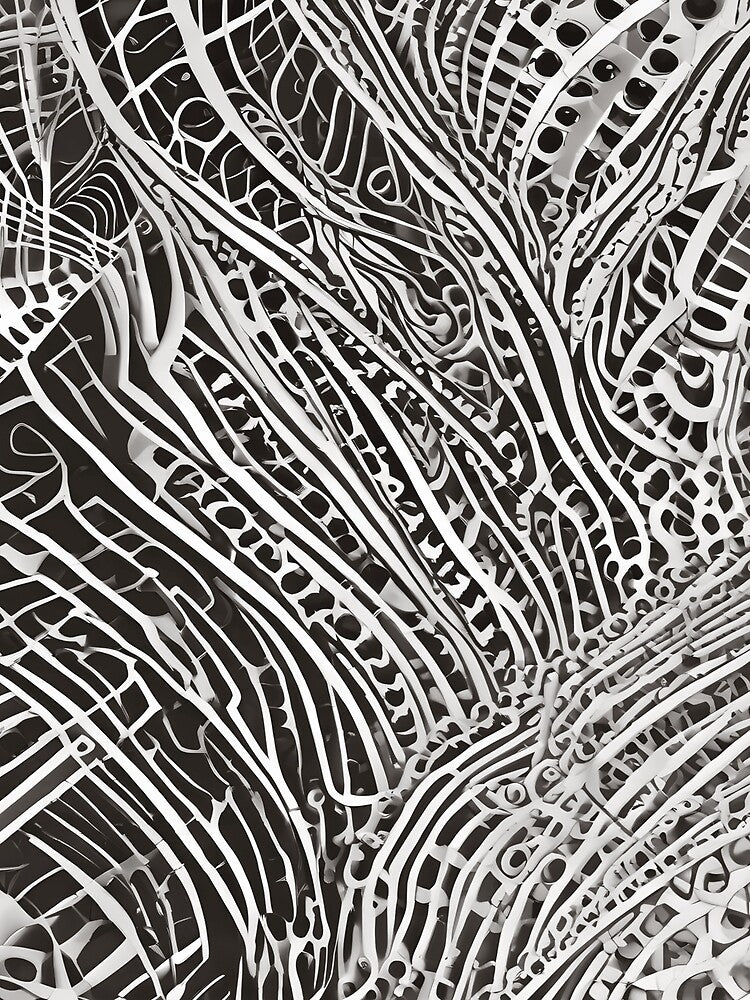 Close-up of a brain indicating its artistic and abstract nature by AttireCrush T-Shirts, Hoodie, Sweatshirt (Image 2)
