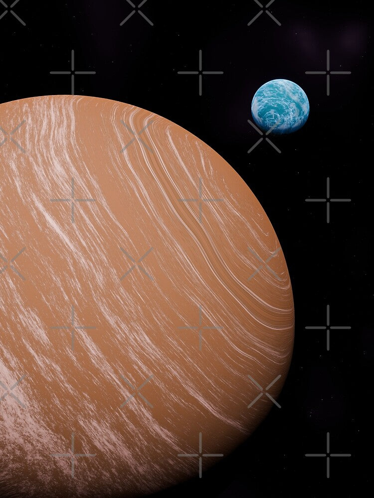 Alternative Glacier and Gas Giant Planet Render by Crimson Leaf T-Shirts, Hoodie, Sweatshirt | BlankRebels.com (Image 2)