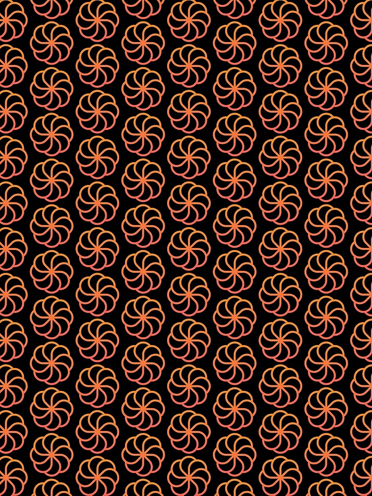 Silkworm Logo (Fire Lotus with Black Background) by moot8art T-Shirts, Hoodie, Sweatshirt | BlankRebels.com (Image 2)