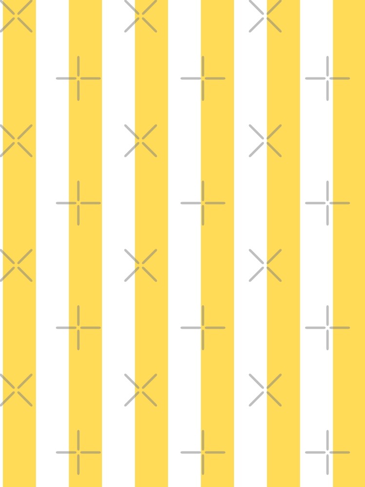 Yellow and White Vertical Stripes by starrylite T-Shirts, Hoodie, Sweatshirt | BlankRebels.com (Image 2)