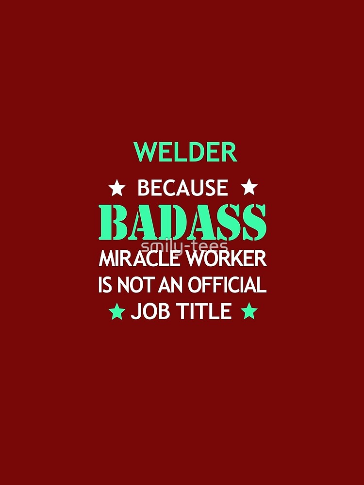 Welder Badass Birthday Funny Christmas Cool Gift by smily-tees Hoodie, Sweatshirt | BlankRebels.com (Image 2)
