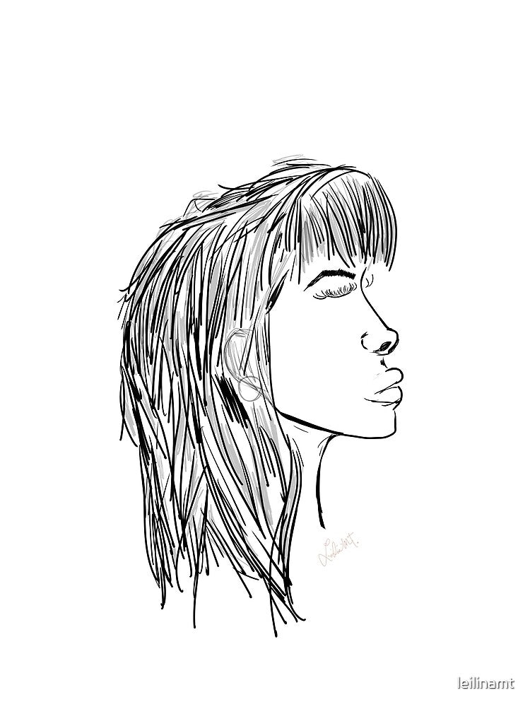 lei sketch by leilinamt T-Shirts, Hoodie, Sweatshirt | BlankRebels.com (Image 2)