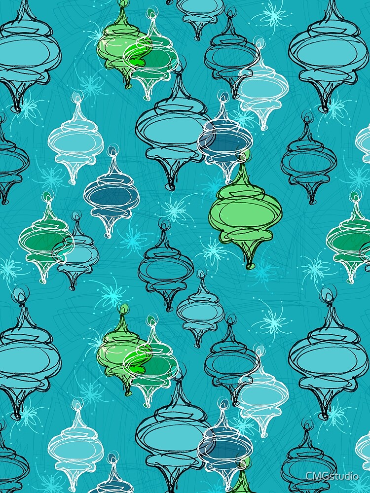 Holiday Doodle Blues by CMGstudio T-Shirts, Hoodie, Sweatshirt | BlankRebels.com (Image 2)