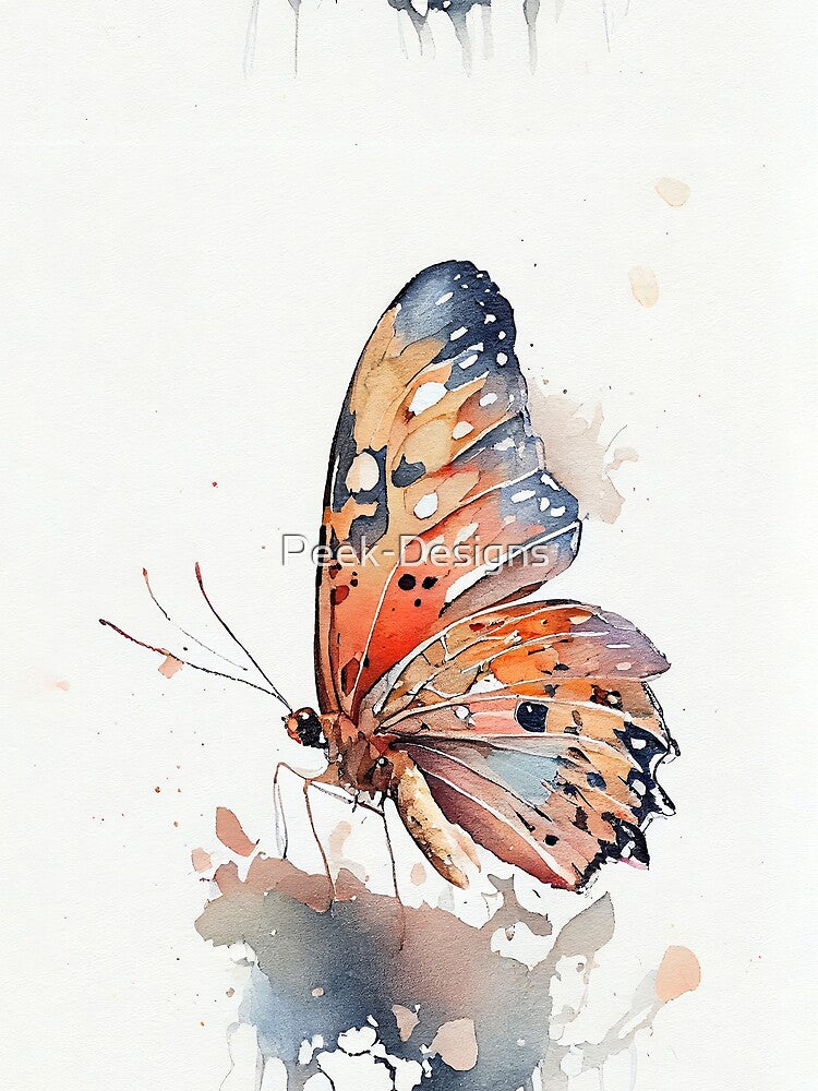 Boho Butterfly Art by Peek-Designs T-Shirts, Hoodie, Sweatshirt | BlankRebels.com (Image 2)