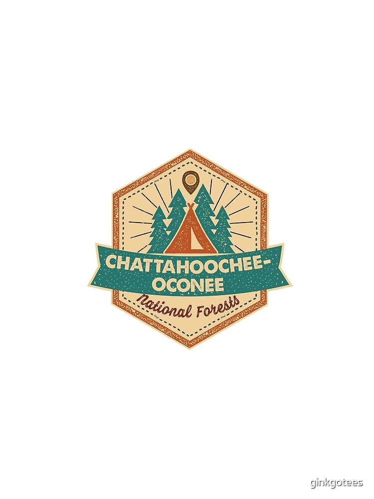 Chattahoochee-Oconee National Forests Shirts, Stickers and Mugs (RRR) by ginkgotees Hoodie, Sweatshirt (Image 2)