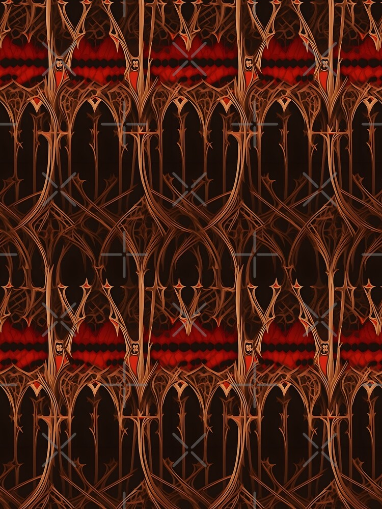 Seamless Gothic Arch Tile Pattern by ZeptepiPatterns T-Shirts, Hoodie, Sweatshirt | BlankRebels.com (Image 2)