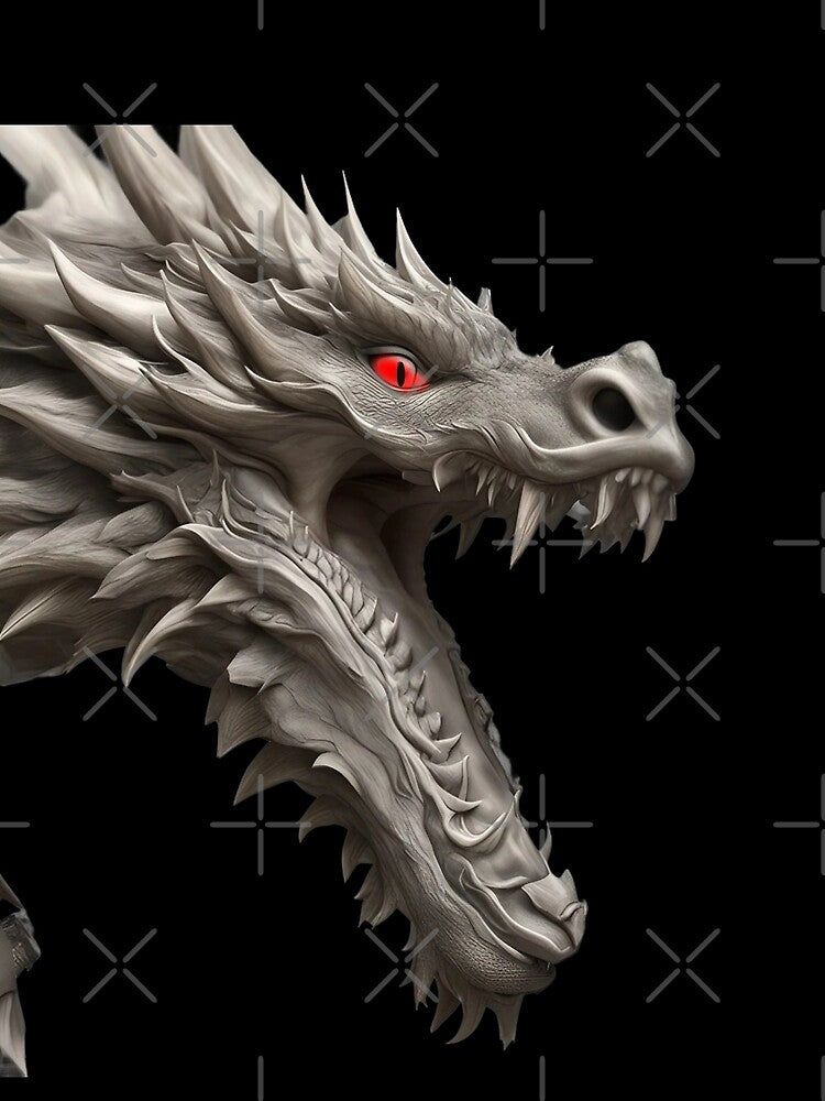 Dragon Red Eyes Black by LuizSilva1983 T-Shirts, Hoodie, Sweatshirt | BlankRebels.com (Image 2)