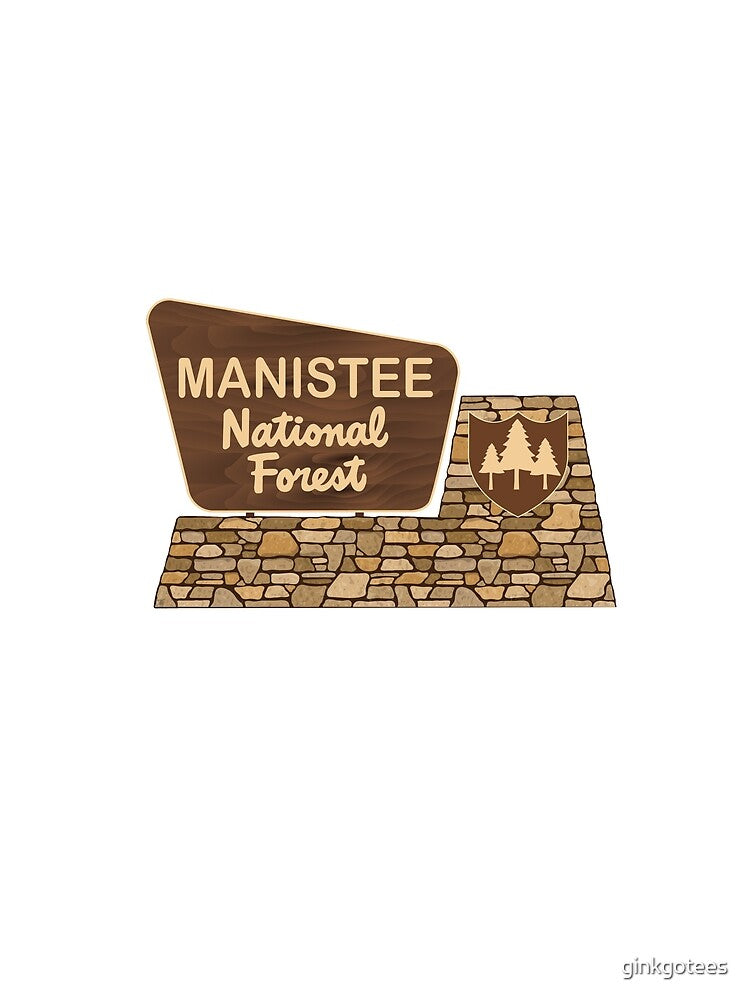Manistee National Forest shirt (MM) by ginkgotees Hoodie, Sweatshirt | BlankRebels.com (Image 2)