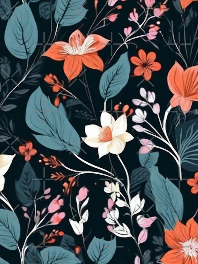 Lustful Floral Pattern 003 by Alexis Art Collection T-Shirts, Hoodie, Sweatshirt | BlankRebels.com (Image 2)