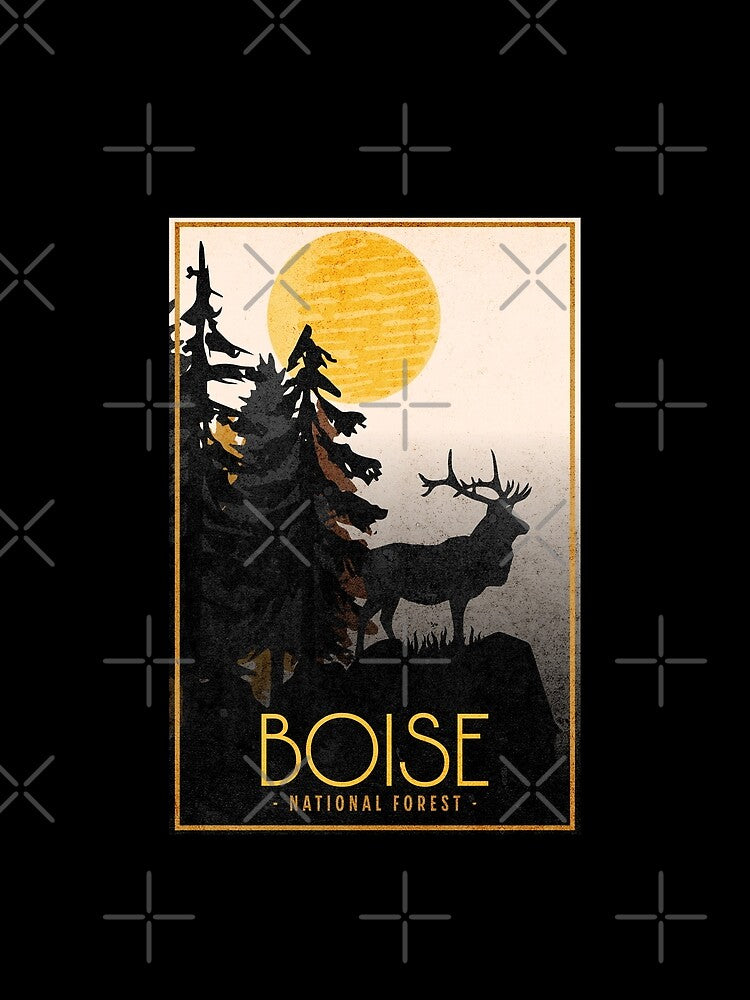 Boise National Forest by Rich Summers Art T-Shirts, Hoodie, Sweatshirt | BlankRebels.com (Image 2)
