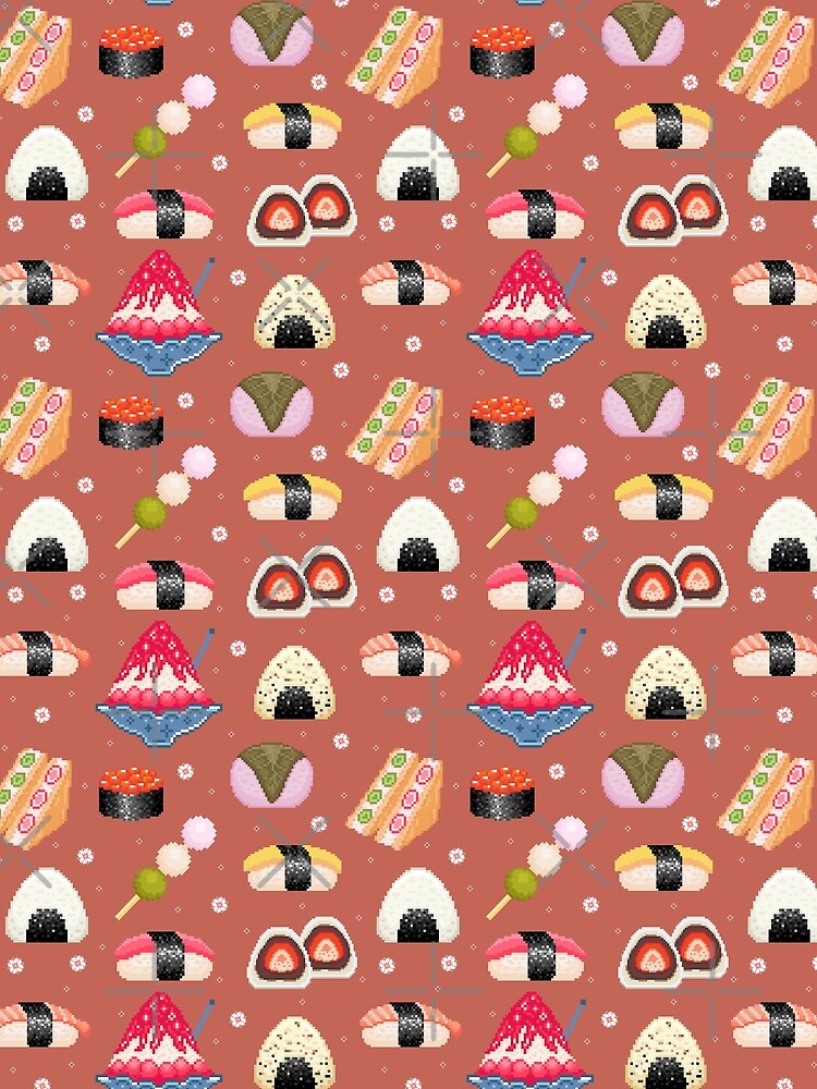 Pixel Art Japanese Food and Snacks by TakoyakiTech T-Shirts, Hoodie, Sweatshirt | BlankRebels.com (Image 2)