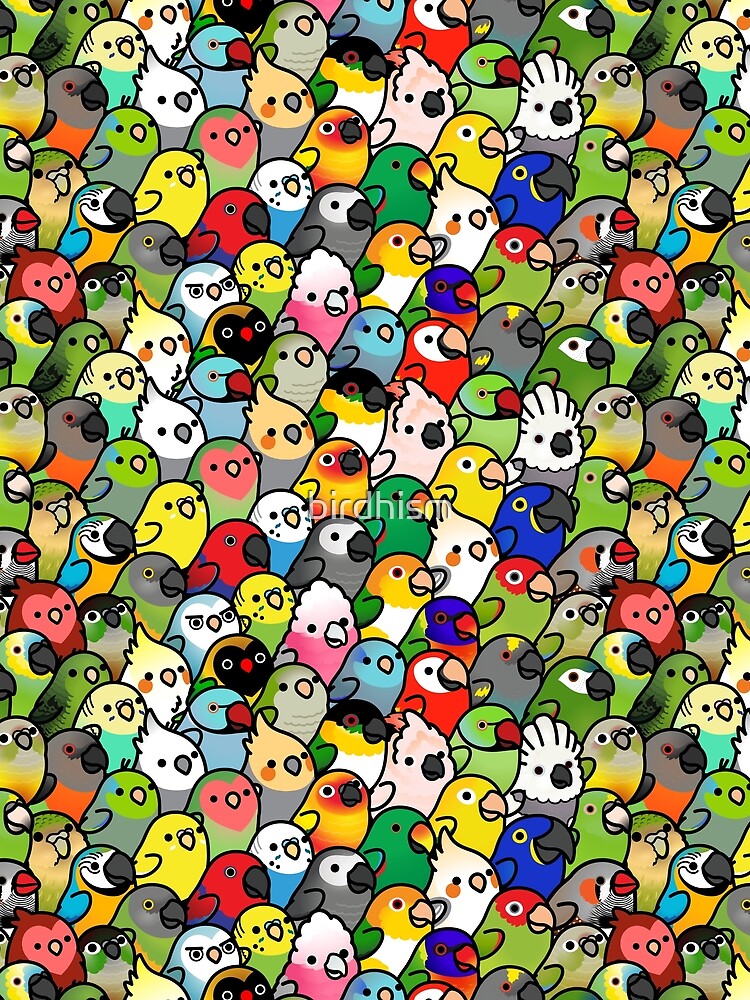 Everybirdy Pattern 2023 by birdhism T-Shirts, Hoodie, Sweatshirt | BlankRebels.com (Image 2)