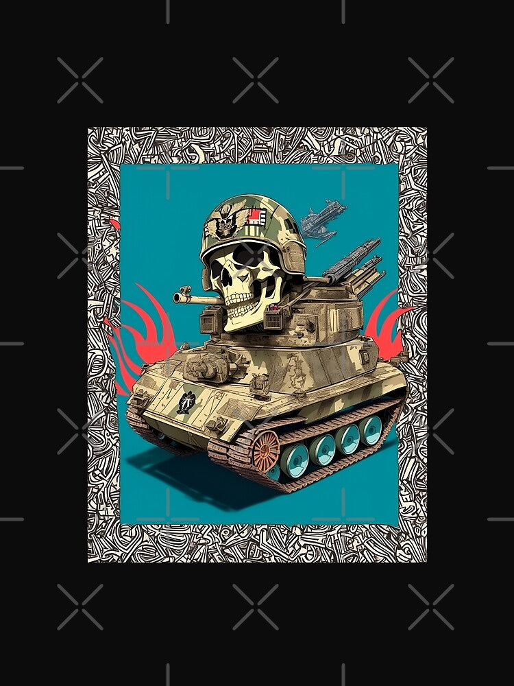 death war tank by Catrina luna T-Shirts, Hoodie, Sweatshirt | BlankRebels.com (Image 2)