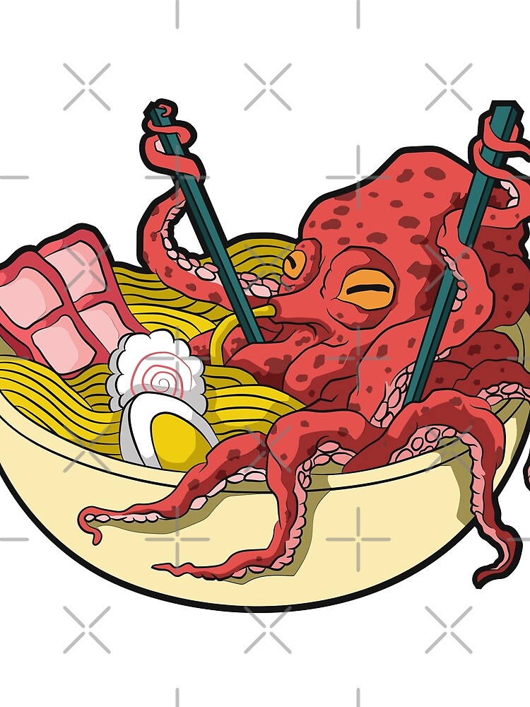 Squid noodles, noodle, ramen noodles by VytisPrints T-Shirts, Hoodie, Sweatshirt | BlankRebels.com (Image 2)