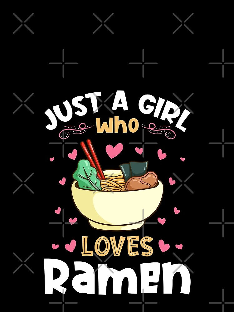 Just a Girl who Loves Ramen Noodles by Hananiah Merch T-Shirts, Hoodie, Sweatshirt | BlankRebels.com (Image 2)